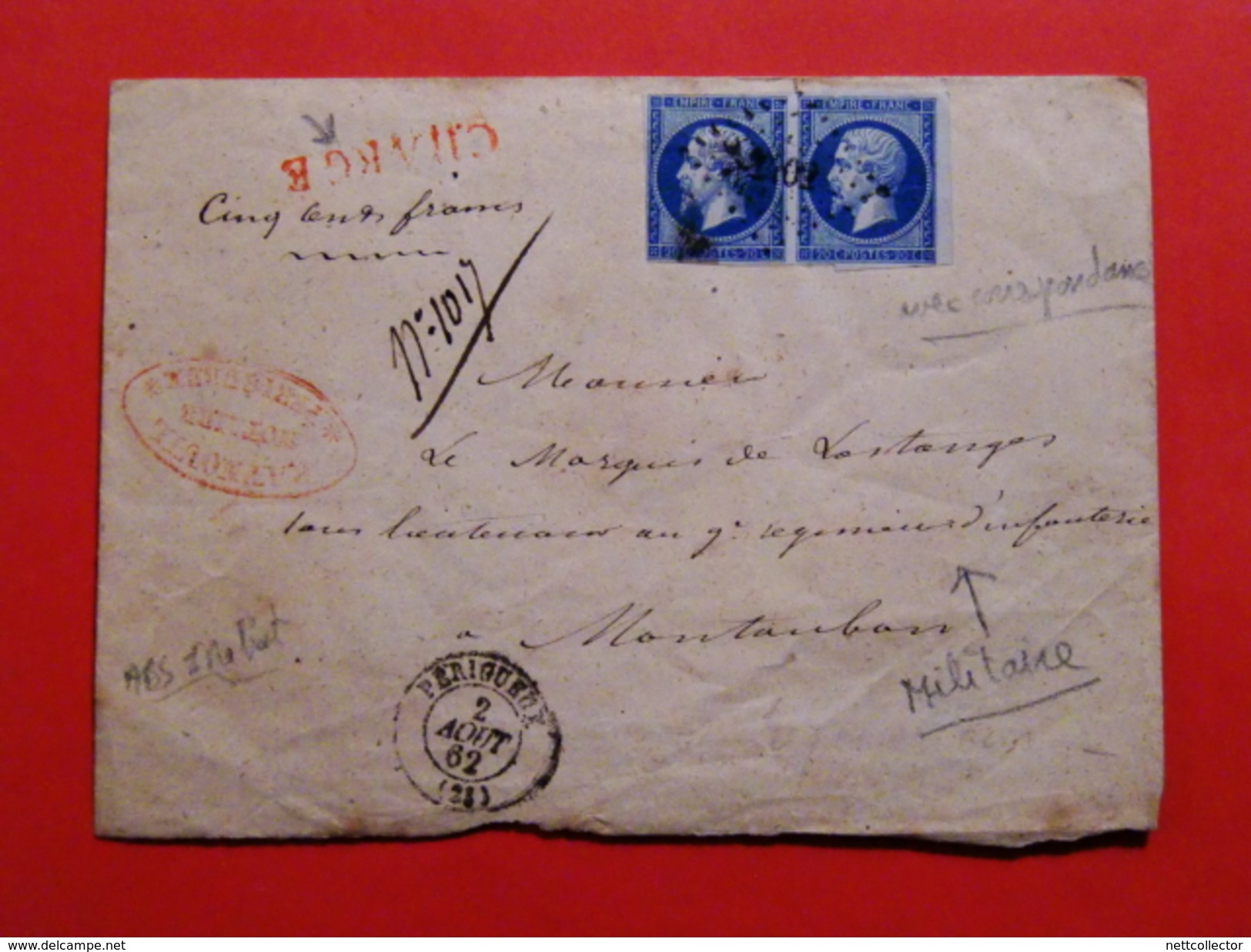 FRANCE COLLECTION 110 LETTRES CLASSIQUES Dont RARES MAJ TB/TTB - 1849-1876: Période Classique