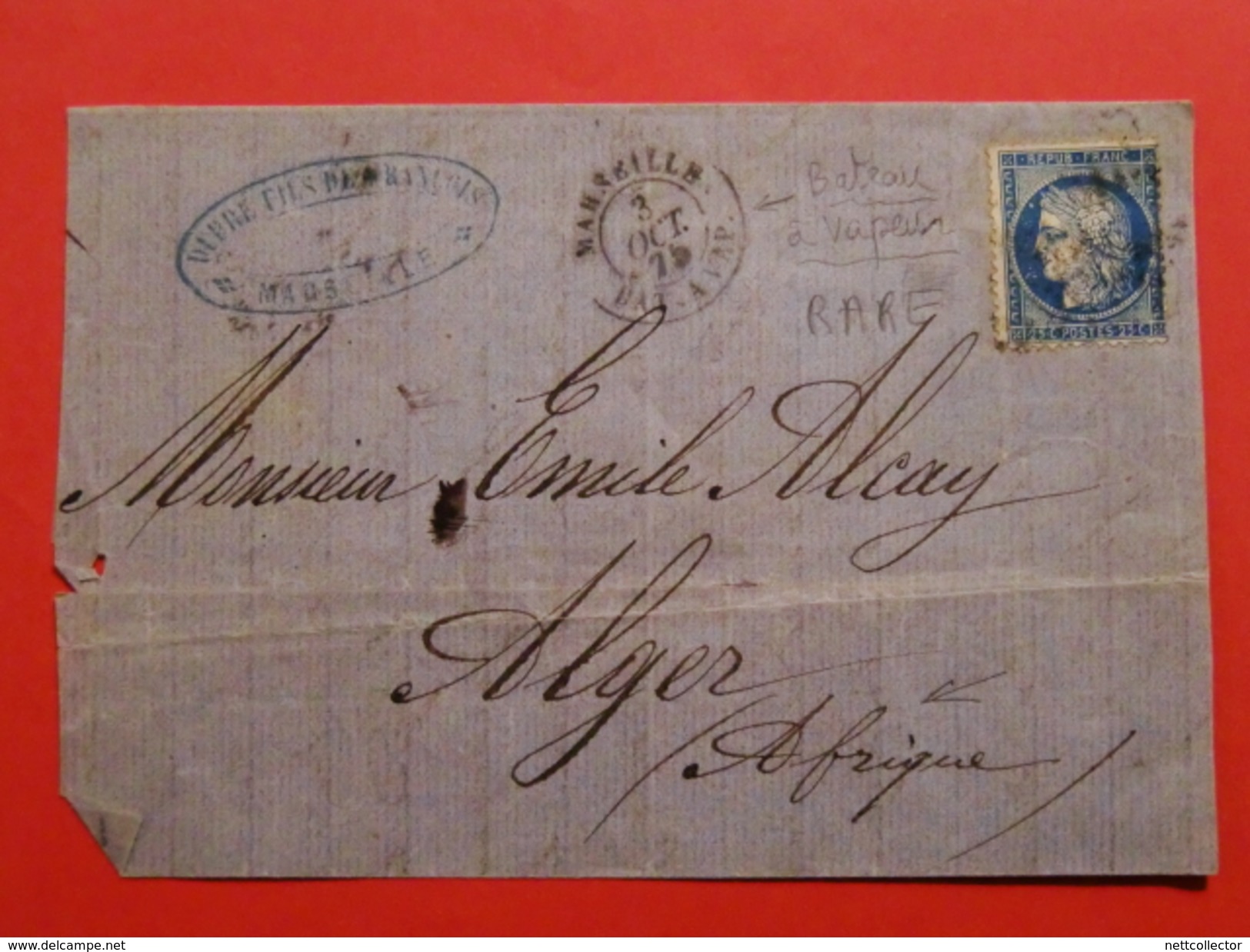 FRANCE COLLECTION 110 LETTRES CLASSIQUES Dont RARES MAJ TB/TTB - 1849-1876: Période Classique