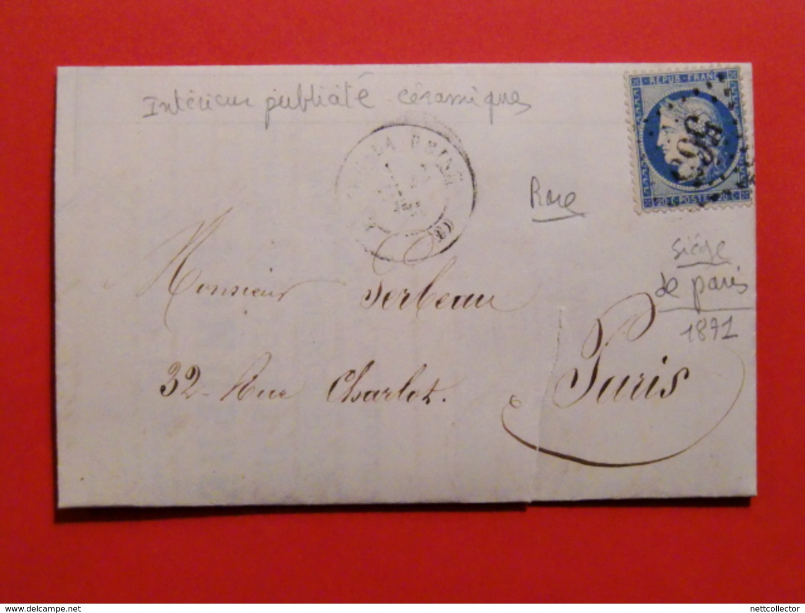 FRANCE COLLECTION 110 LETTRES CLASSIQUES dont RARES MAJ TB/TTB