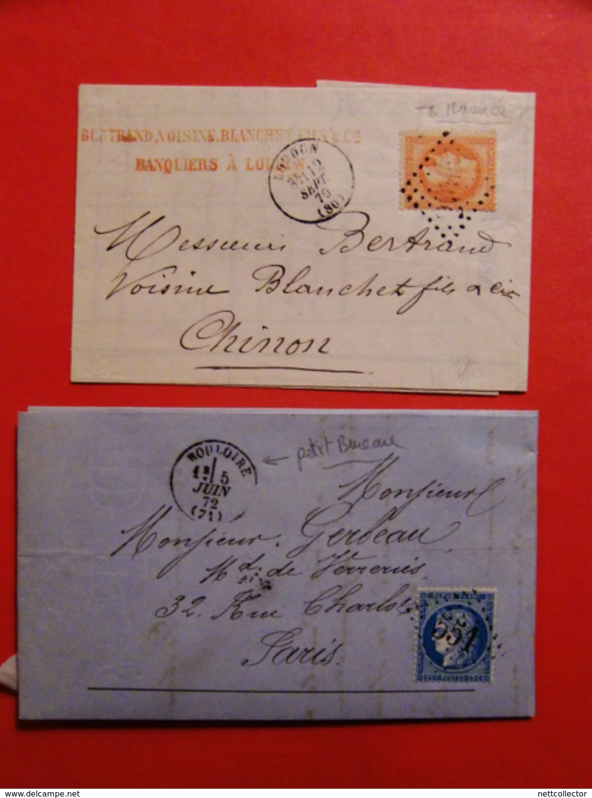 FRANCE COLLECTION 110 LETTRES CLASSIQUES dont RARES MAJ TB/TTB