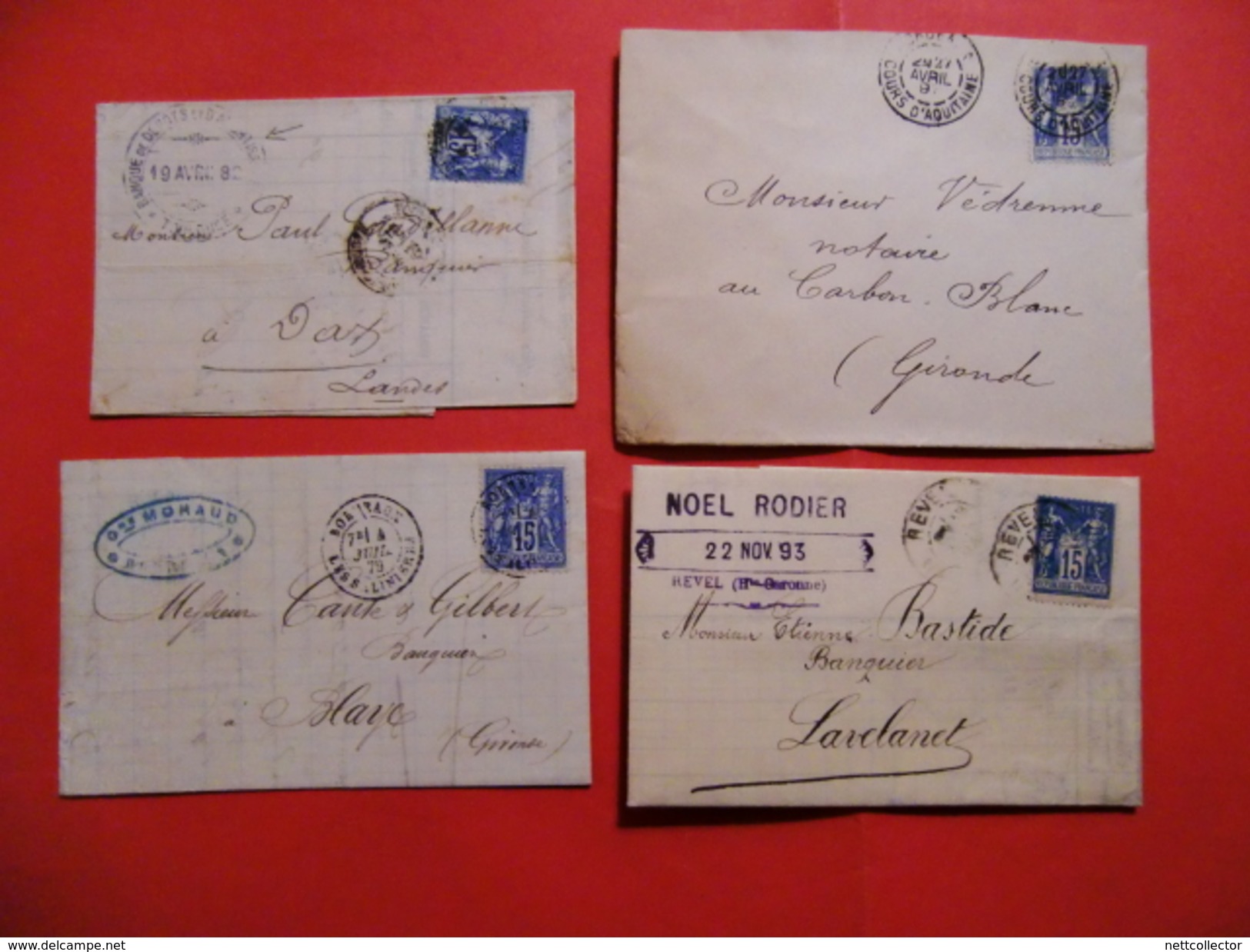 FRANCE COLLECTION 110 LETTRES CLASSIQUES dont RARES MAJ TB/TTB