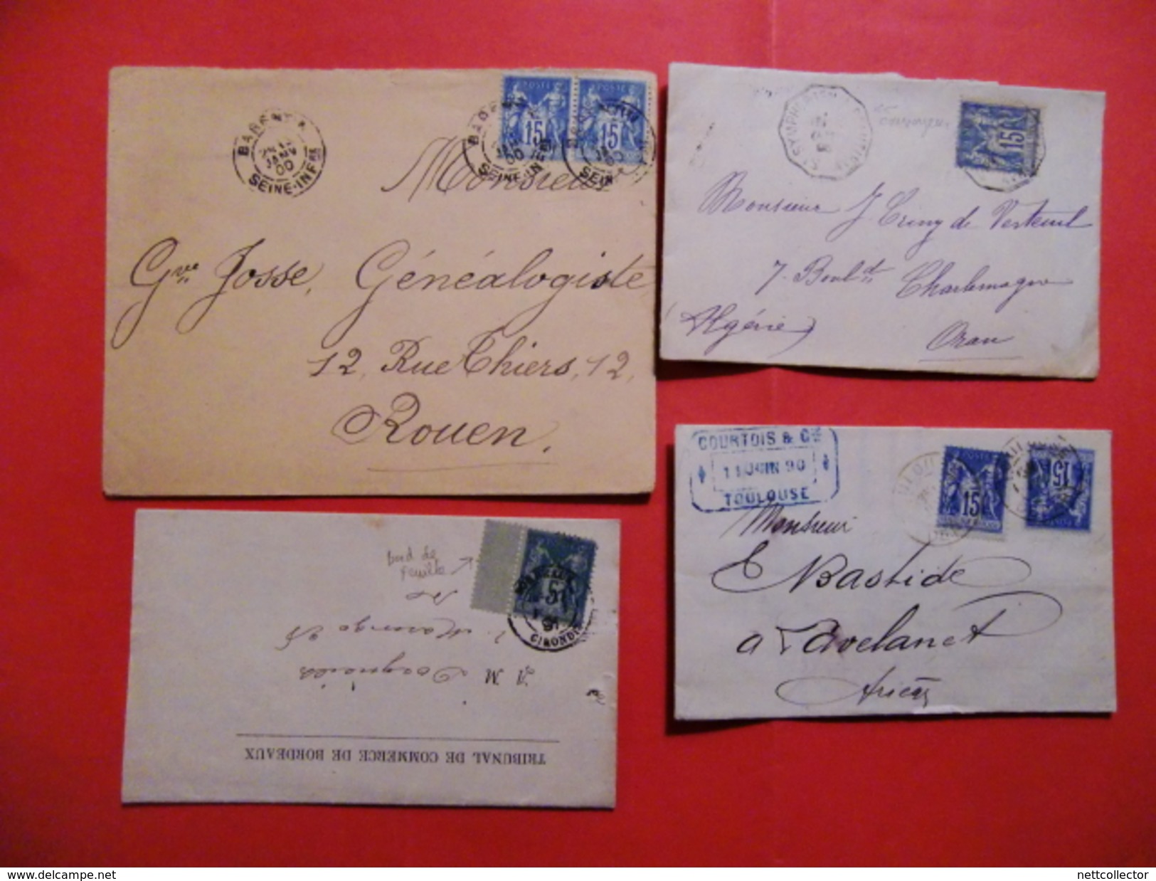 FRANCE COLLECTION 110 LETTRES CLASSIQUES dont RARES MAJ TB/TTB