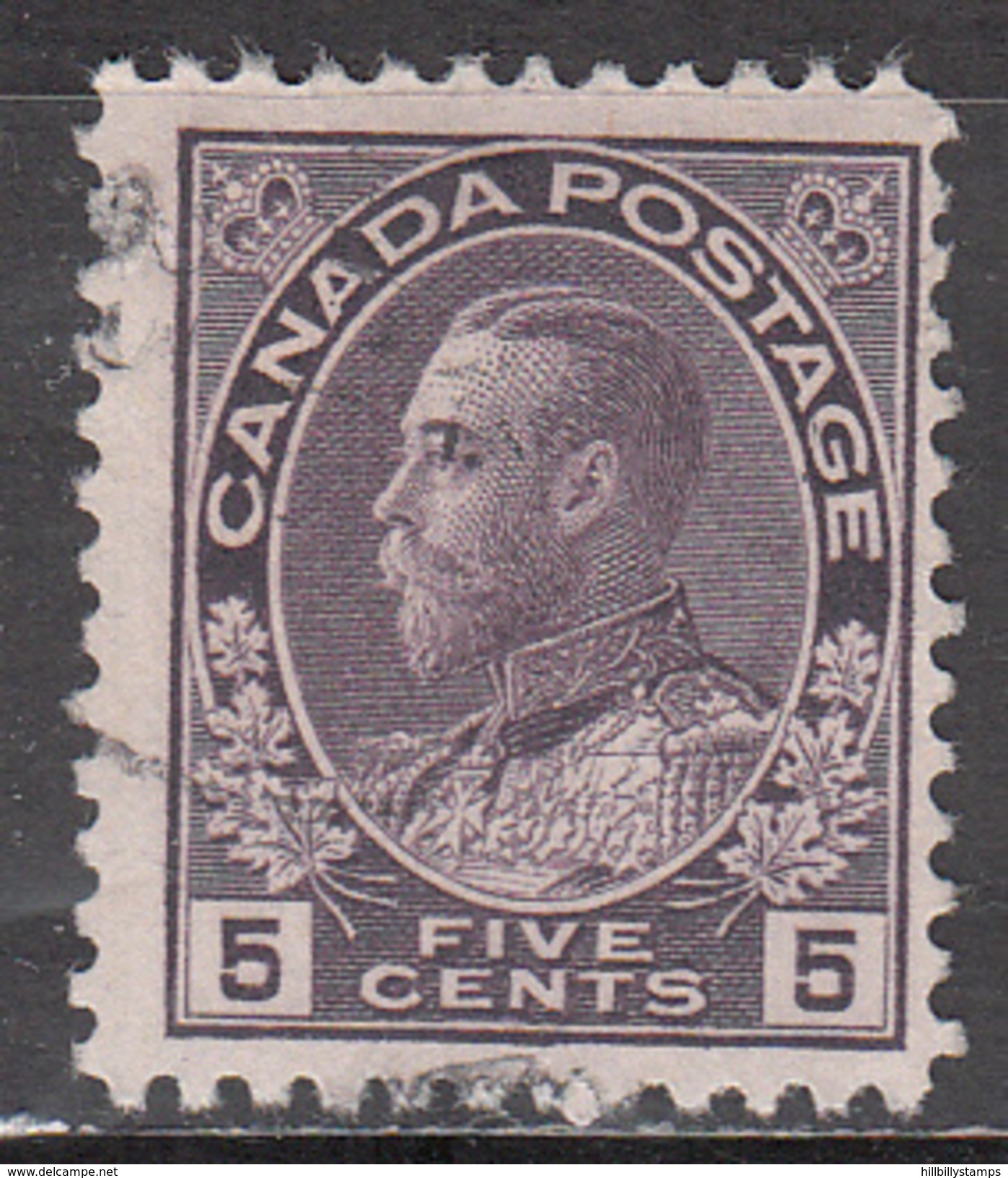 CANADA    SCOTT NO. 112     USED   YEAR  1911 - Used Stamps