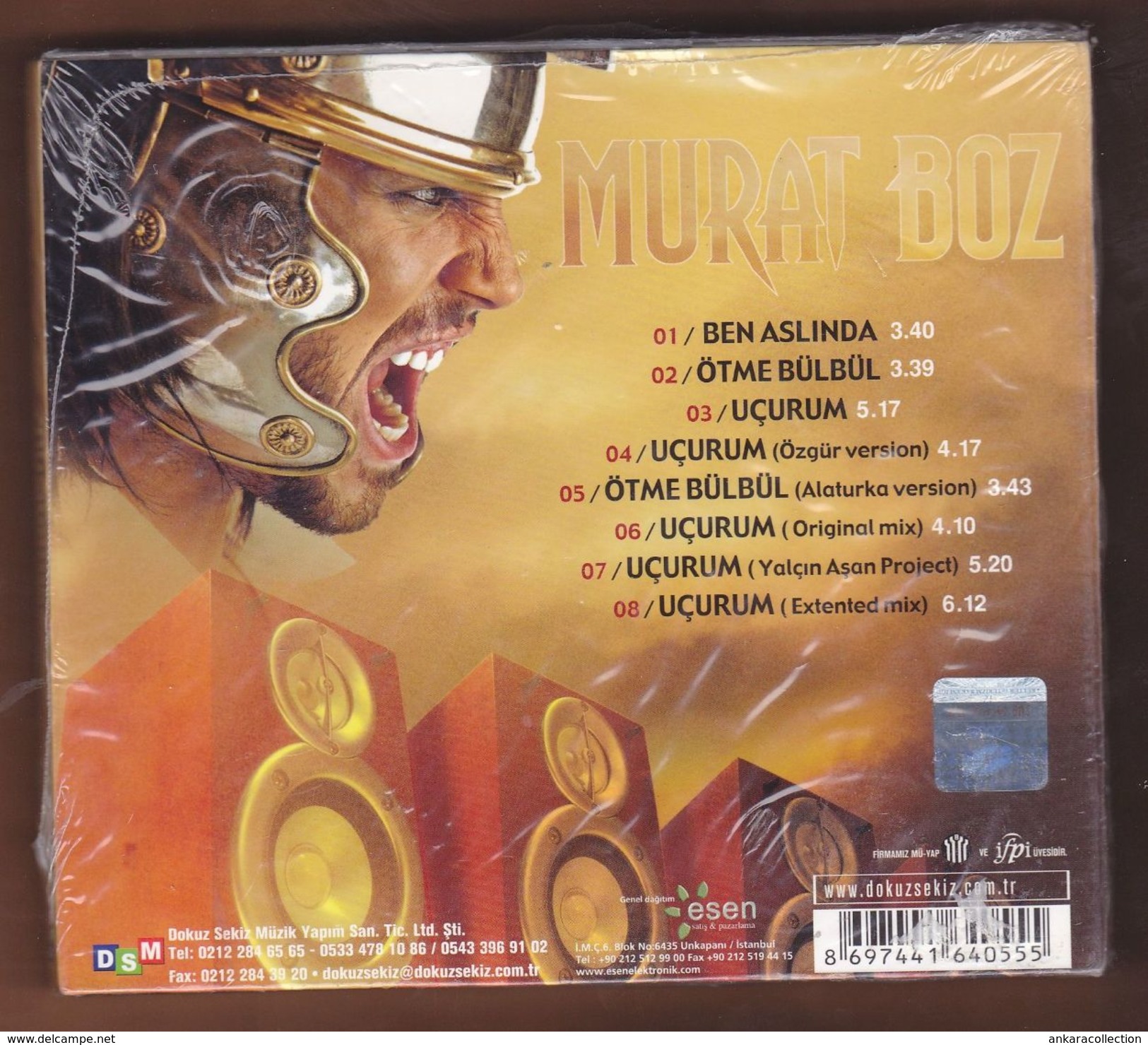 AC -murat Boz Uçurum BRAND NEW TURKISH MUSIC CD - World Music