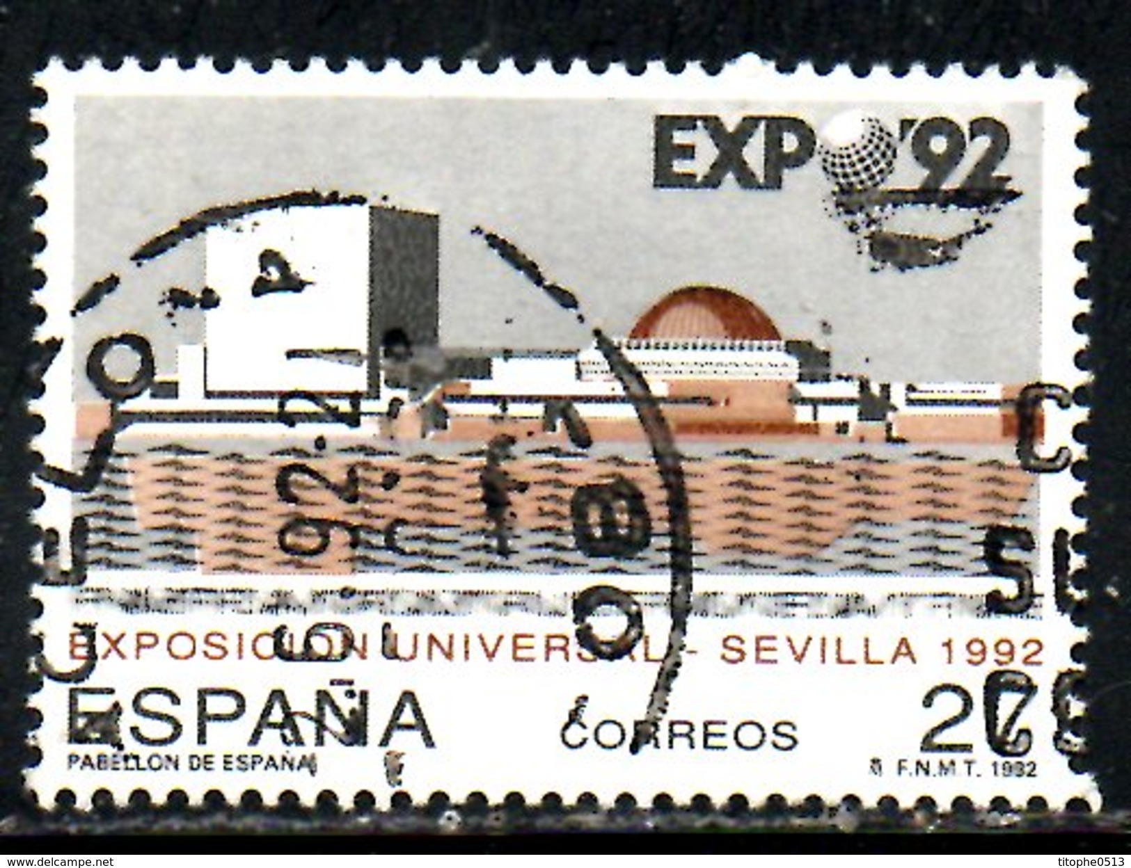 ESPAGNE. N°2764 Oblitéré De 1992. Expo'92. - 1992 – Siviglia (Spagna)
