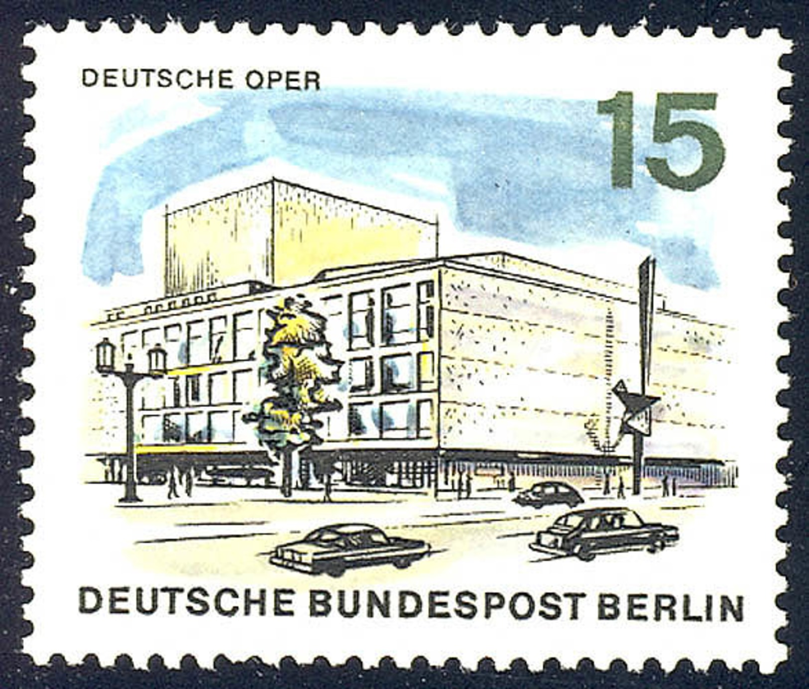 255 Das Neue Berlin 15 Pf Deutsche Oper ** - Autres & Non Classés