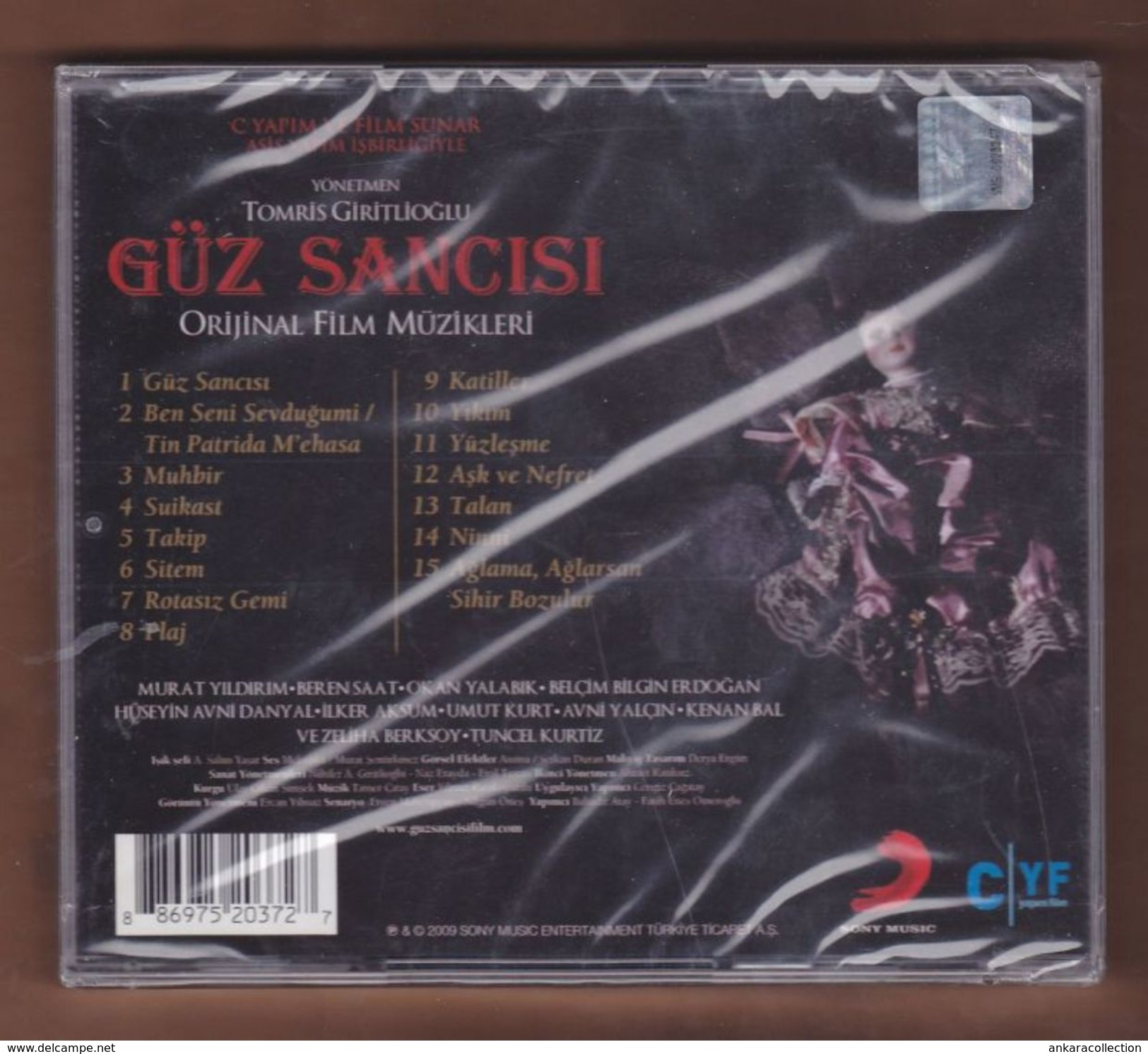 AC -  Tamer çiray Ağlama Ağlarsan Sihir Bozulur Güz Sancısı Orijinal Film Müzikleri BRAND NEW TURKISH MUSIC CD - World Music