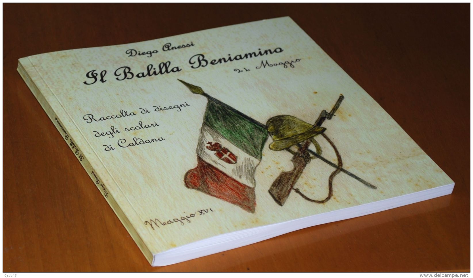 IL BALILLA BENIAMINO - RACCOLTA DI DISEGNI SCOLASTICI DEGLI ANNI 1936/38 PARTENDO DAL DISEGNO RADIOFONICO - Altri & Non Classificati