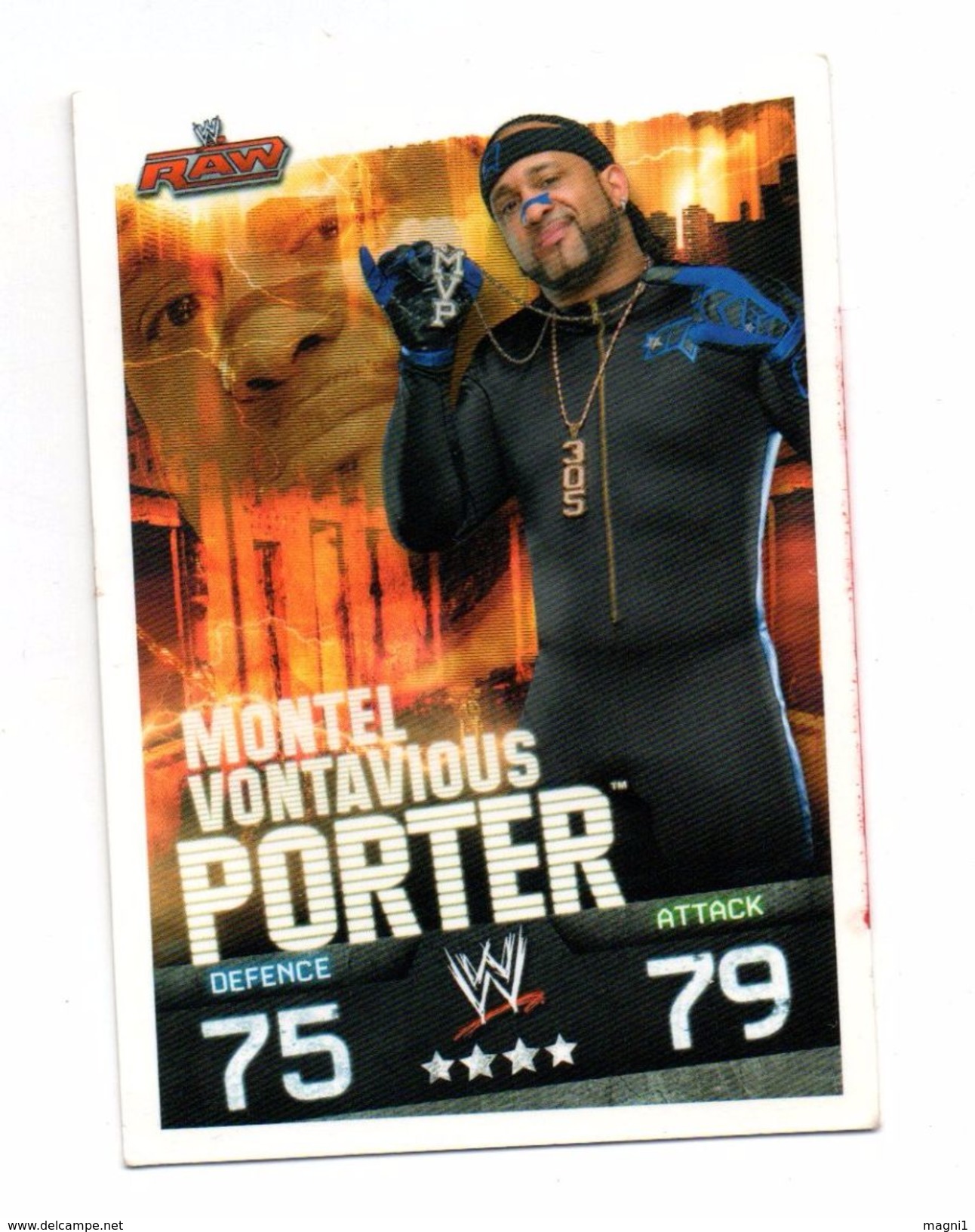 Slam Attax Evolution - Montel Vontavious PORTER - Arti Martiali