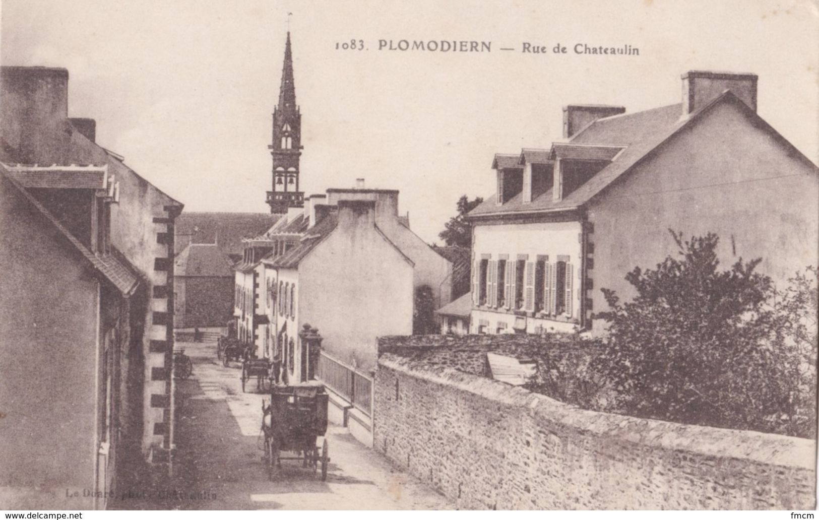 Plomordiern, Rue De Chateaulin - Plomodiern