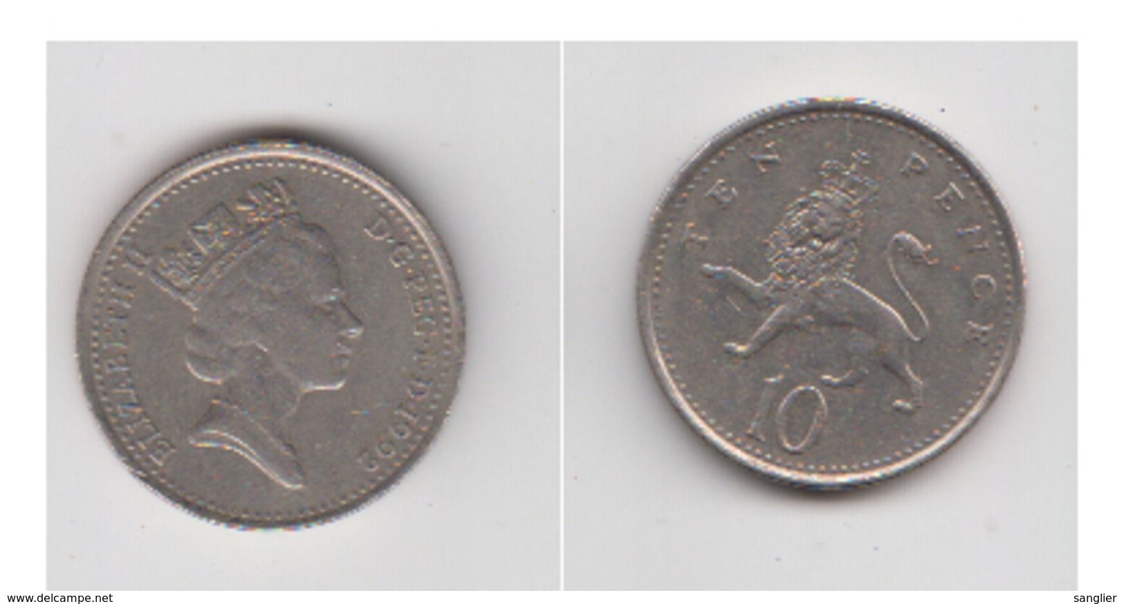 10 PENCE 1992 - 10 Pence & 10 New Pence