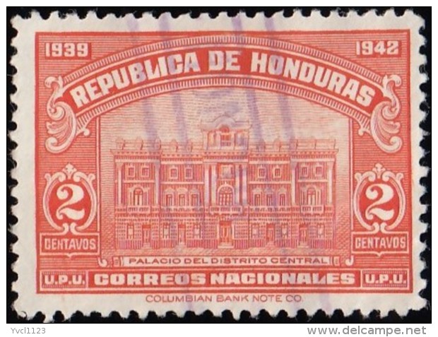 HONDURAS - Scott #337 Central District Palace /Used Stamp - Honduras