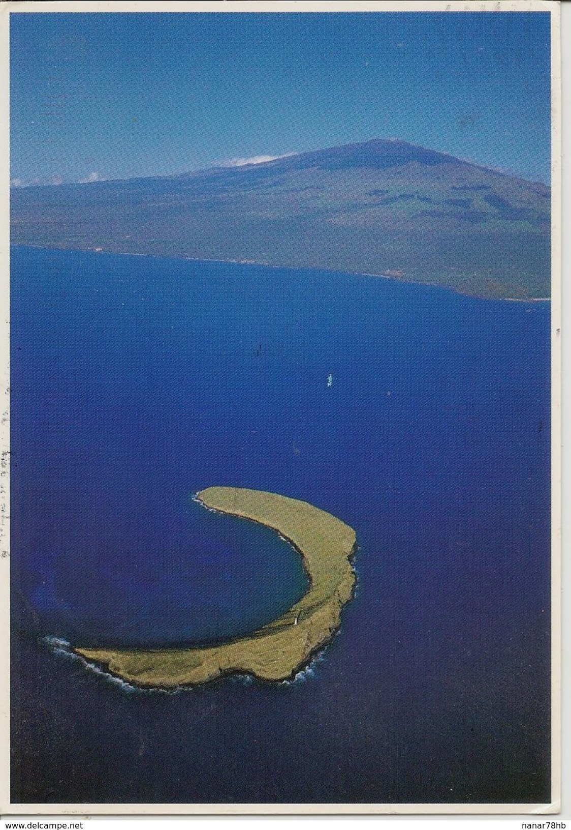 CPM Molokini Island With Maui In The Background - Maui