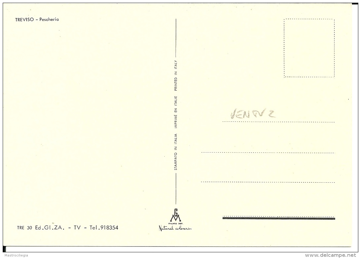 TREVISO  Fg Pescheria  Ape Piaggio - Treviso