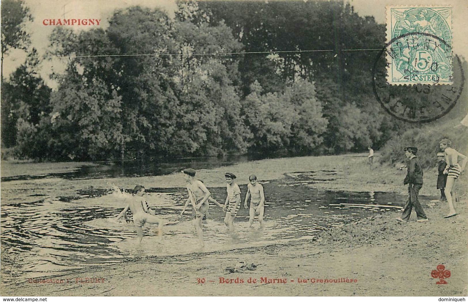 Lot de 50 CPA de Champigny-sur-Marne Plusieurs animations