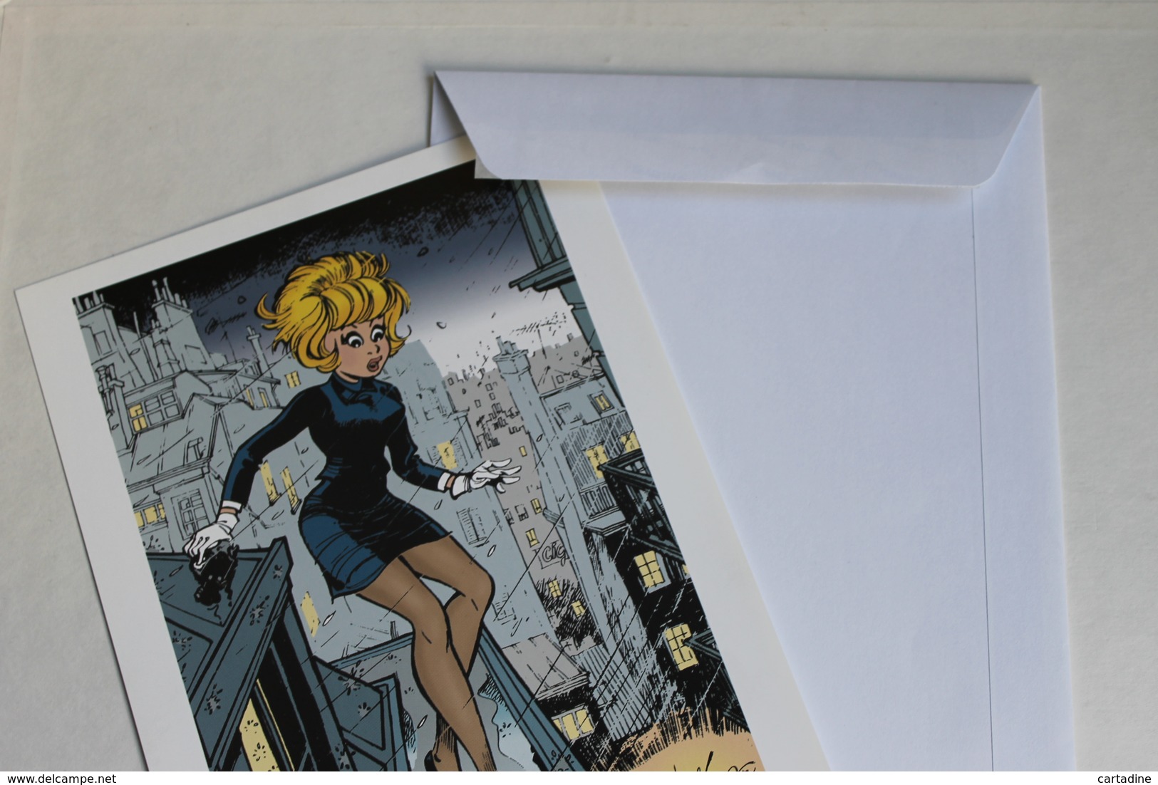 NATACHA - BD - Walthéry - Les plus Belles couvertures du Journal SPIROU! 6 affiches 24.1cm x 16.6cm