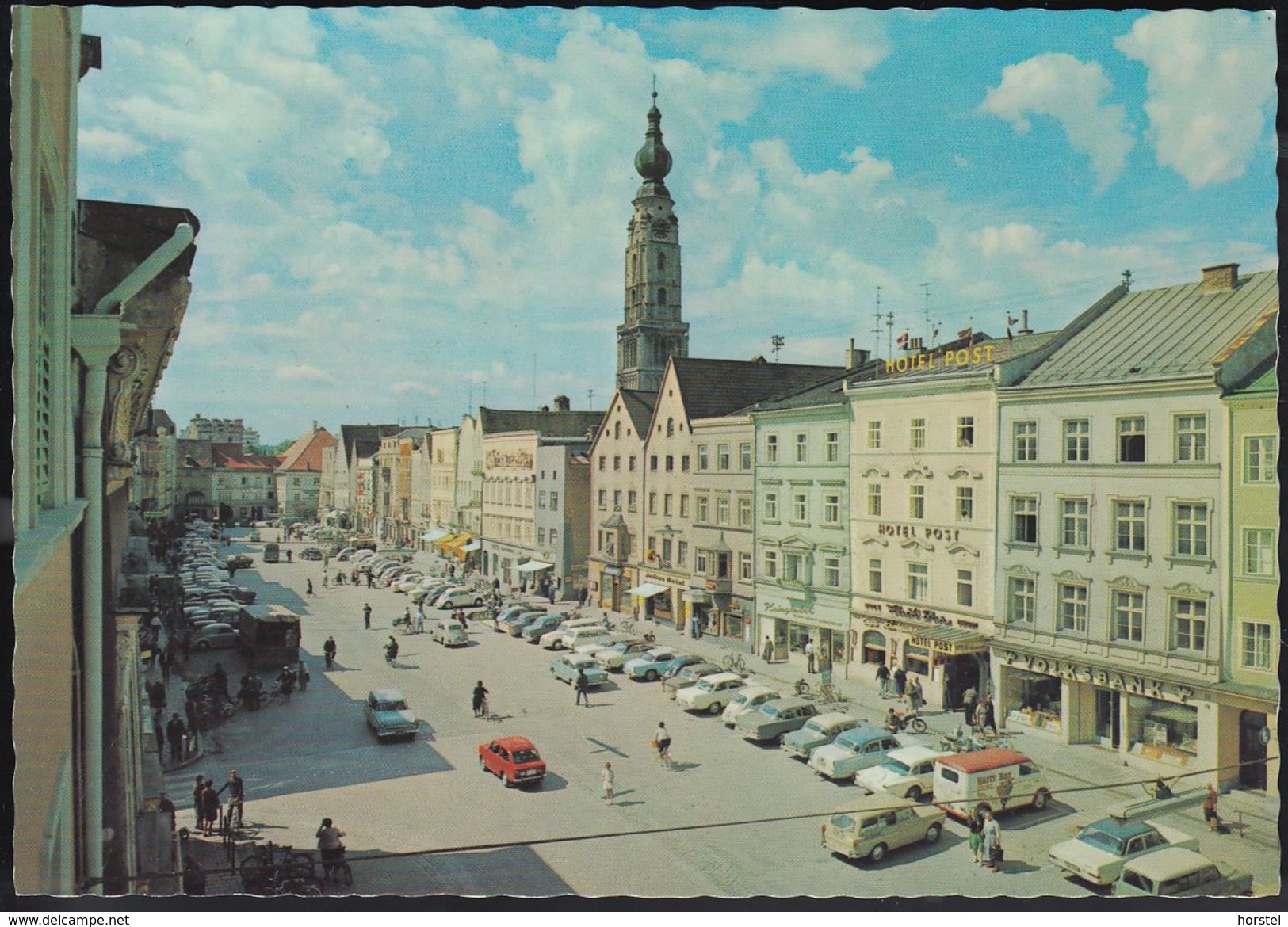 Austria - 5280 Braunau - Zentrum - Cars - Fiat - VW - Mercedes - Opel - Braunau