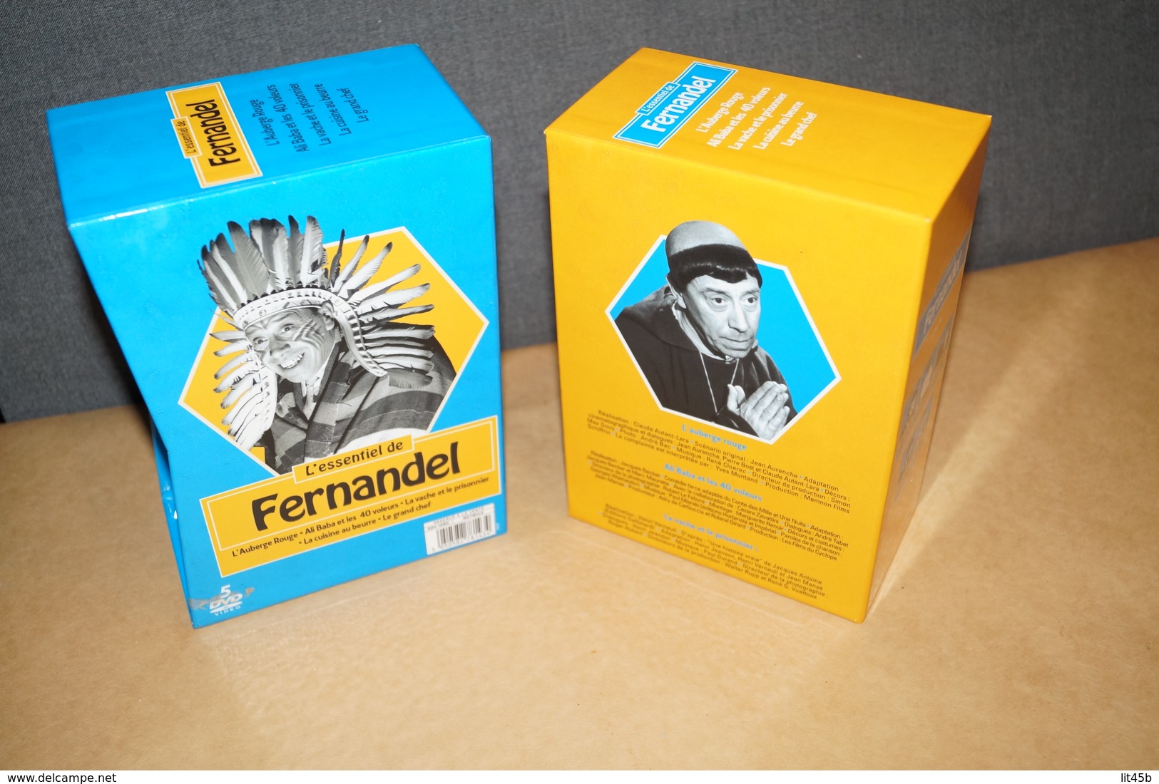 Fernandel,coffret De 5 DVDs,ses Grands Classiques,état Neuf Pour Collection - Action, Aventure