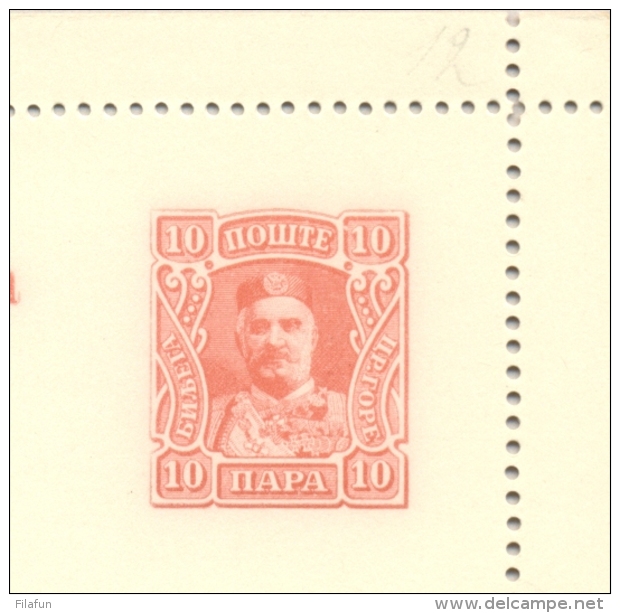 Montenegro - 1907 - Set Of 2 Lettercards - Not Used - Montenegro