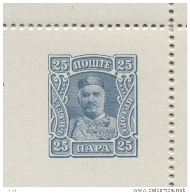 Montenegro - 1907 - Set Of 2 Lettercards - Not Used - Montenegro