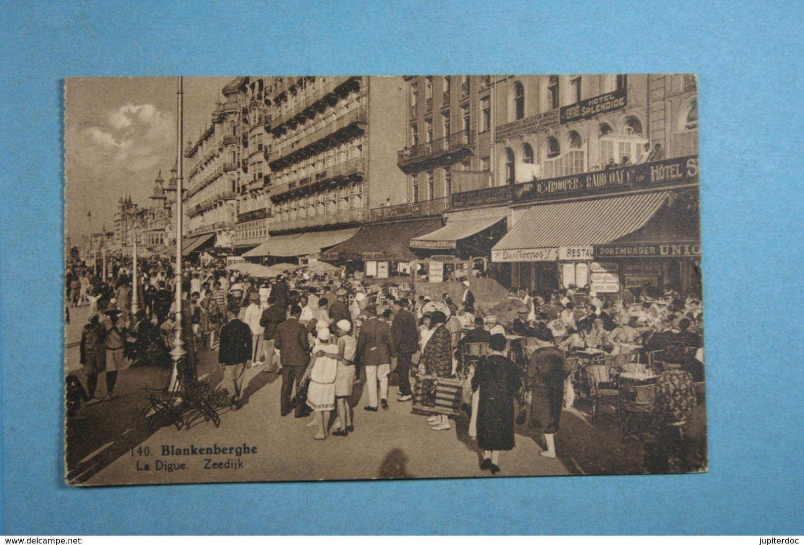 Blankenberghe La Digue Zeedijk - Blankenberge