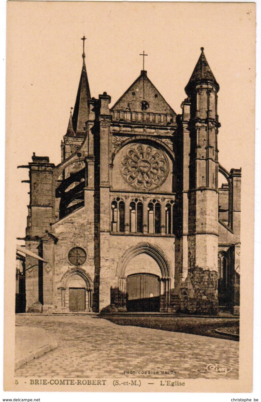 CPA Brie Comte Robert, L'Eglise (pk35827) - Brie Comte Robert