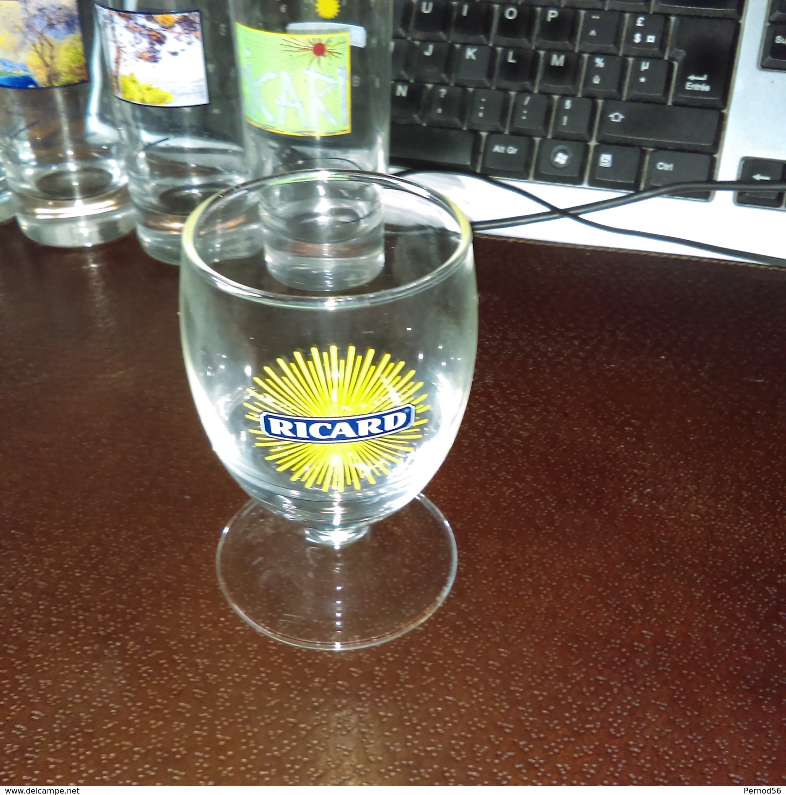 Vends  Verre RICARD Soleil Jaune - Glasses