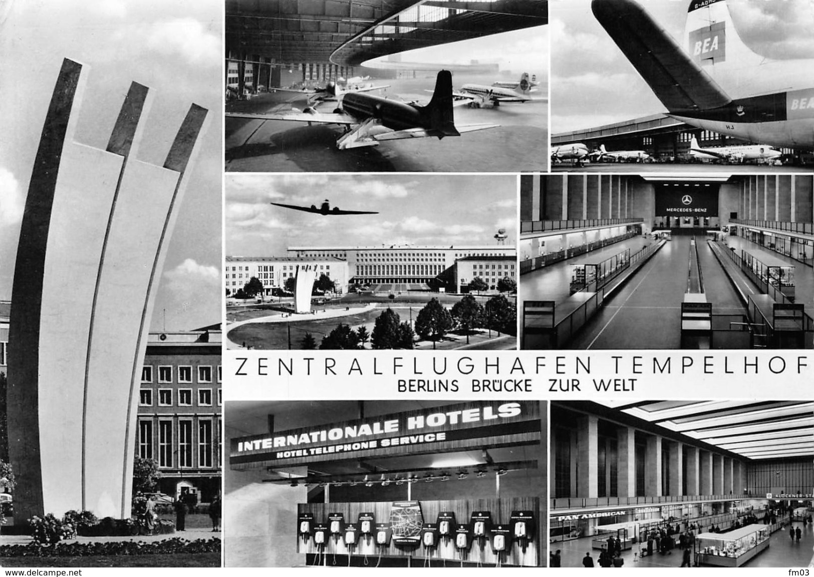 Berlin Tempelhof Airport Aéroport Flughafen - Tempelhof