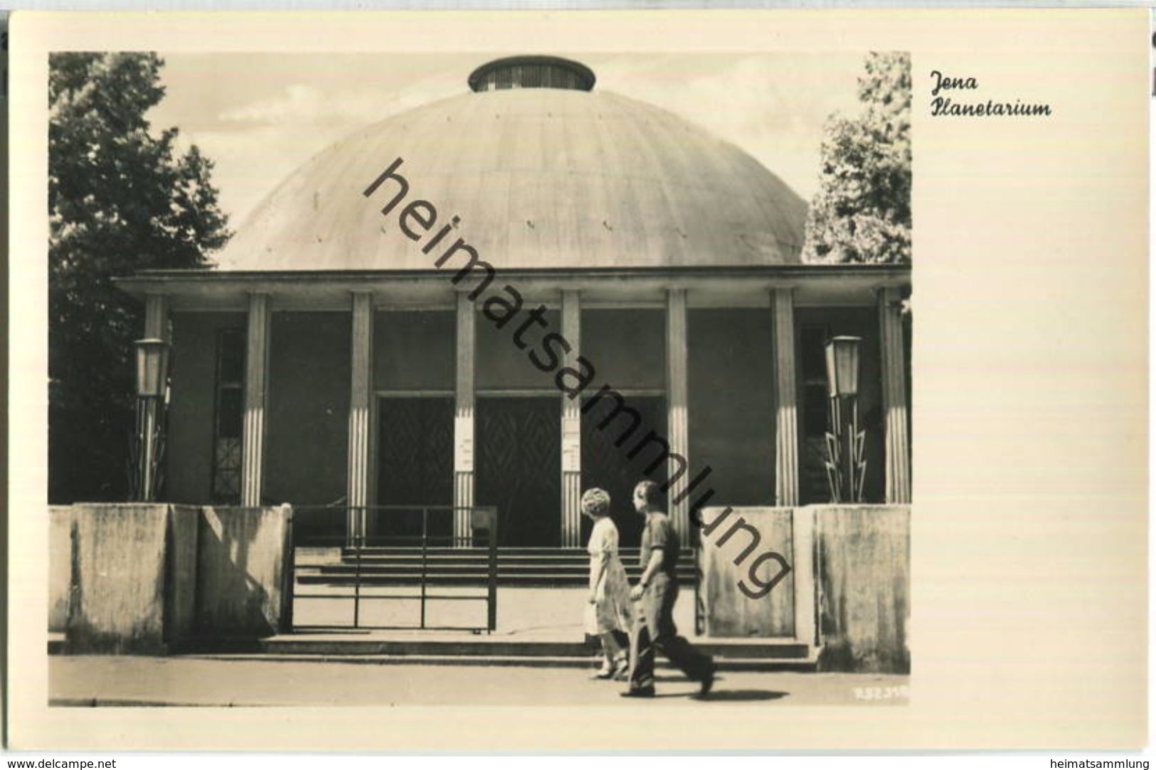 Jena - Planetarium - Foto-Ansichtskarte - Verlag Gebr. Garloff Magdeburg 1955 - Jena