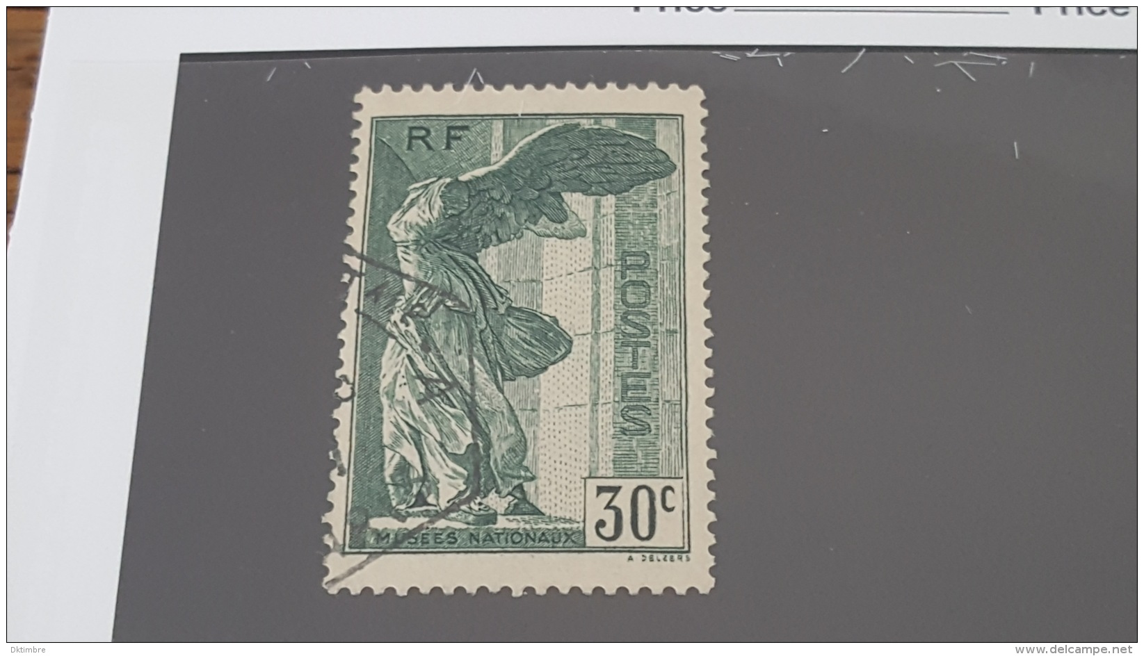 LOT 374567 TIMBRE DE FRANCE OBLITERE N°354 - Oblitérés