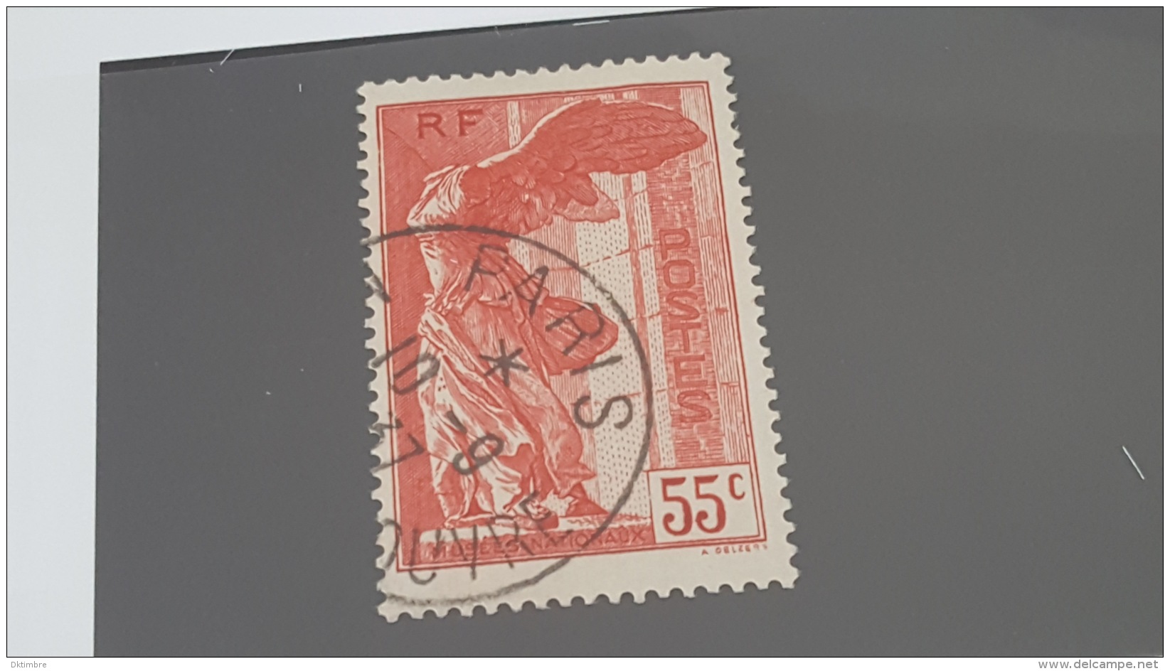 LOT 374568 TIMBRE DE FRANCE OBLITERE N°355 - Oblitérés