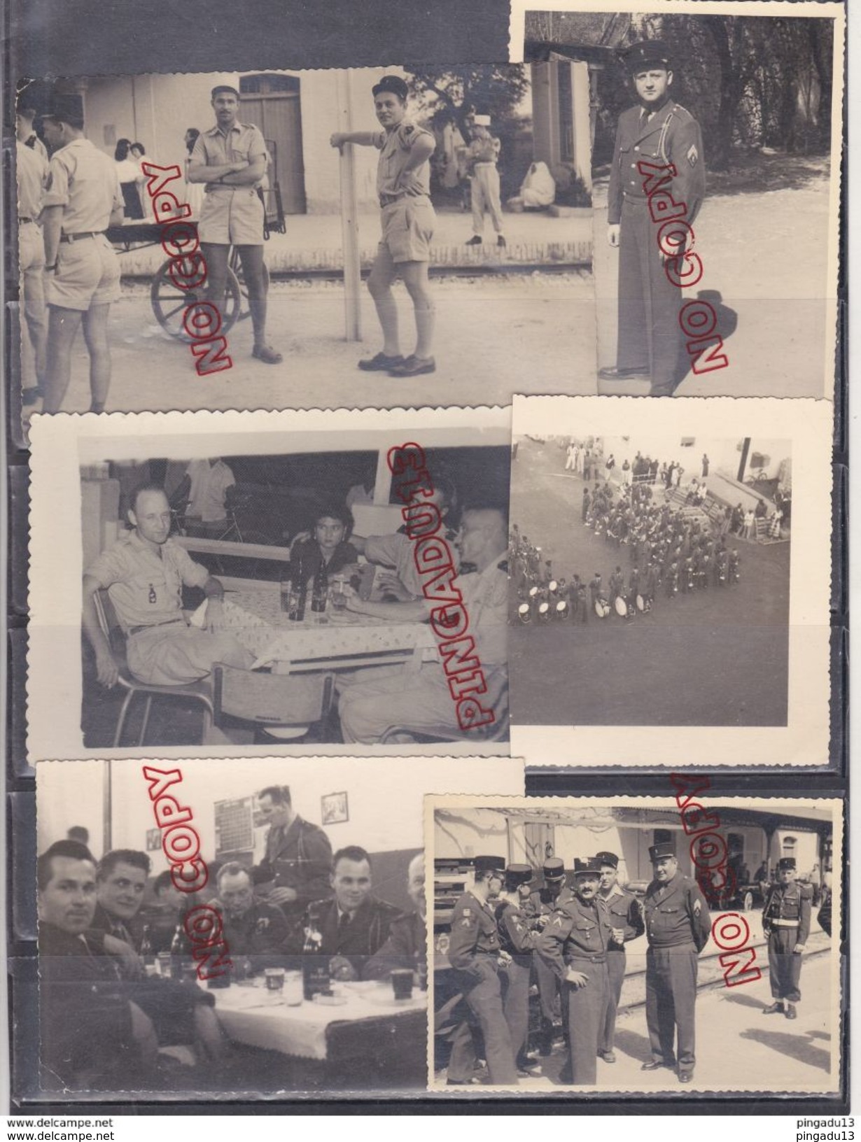 Au Plus Rapide Petite Archive Photo Sur Un Légionnaire * Du 5 è REI Légion étrangère Années 50 - Krieg, Militär