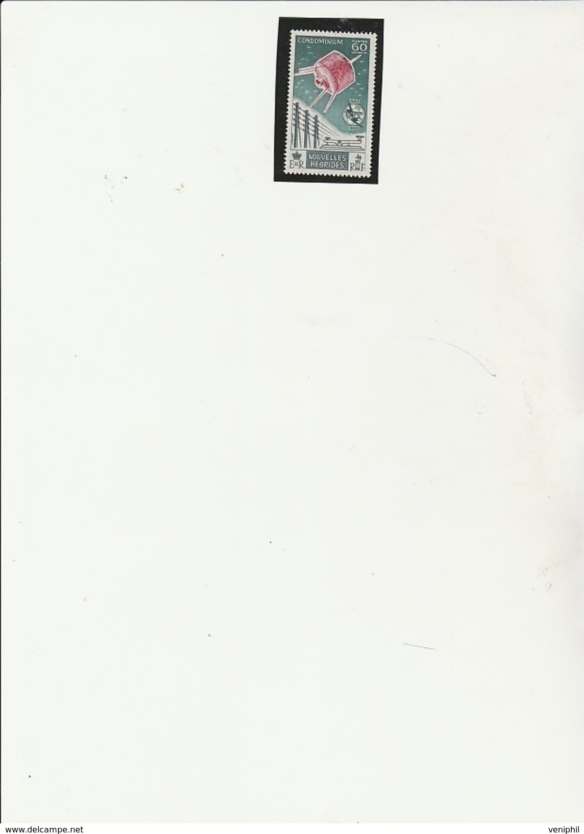 NOUVELLES - HEBRIDES - N° 212 NEUF X  - ANNEE 1965  COTE : 12 € - Unused Stamps