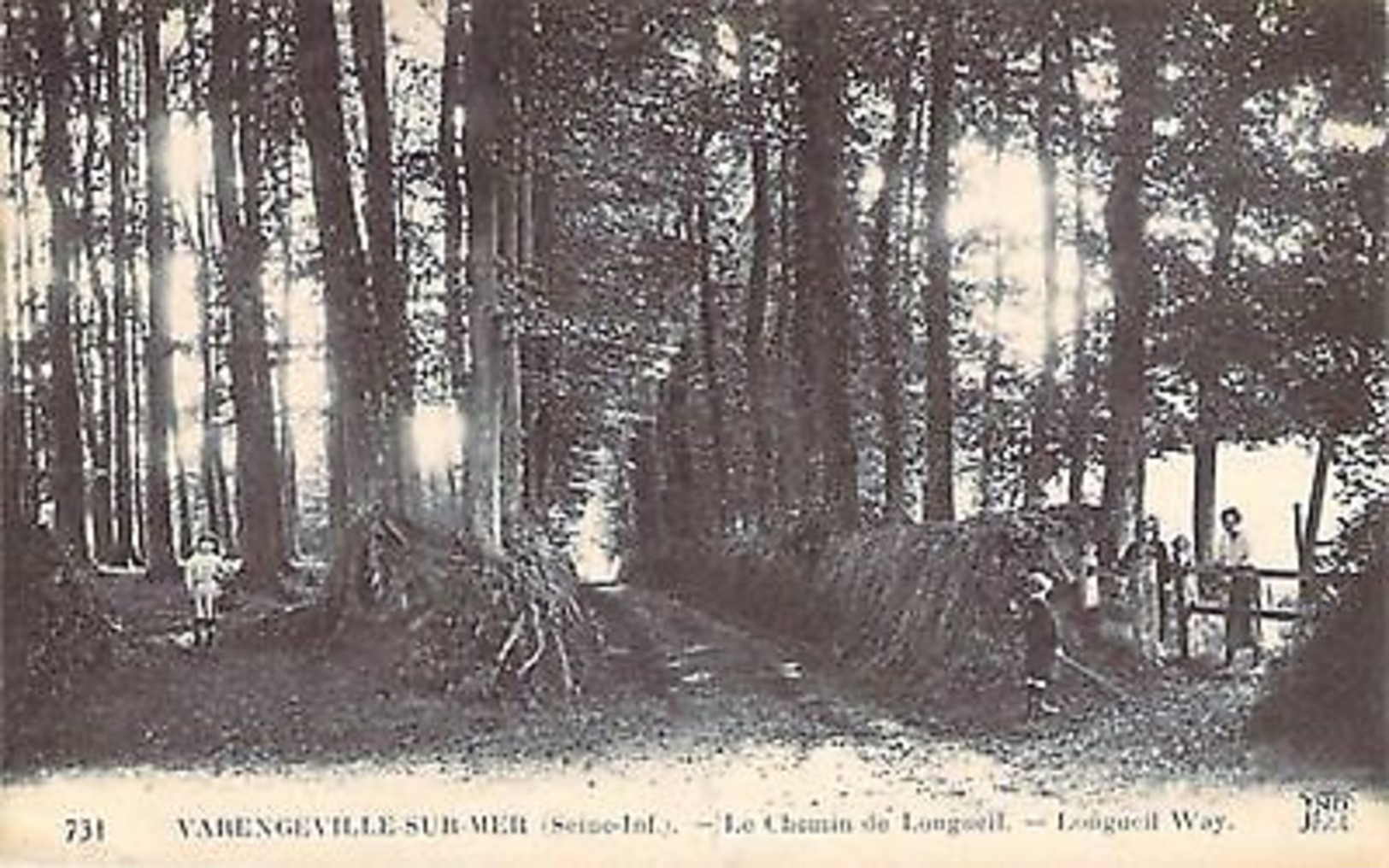 VARENGEVILLE SUR MER - Chemin LONGUEIL - Autres & Non Classés