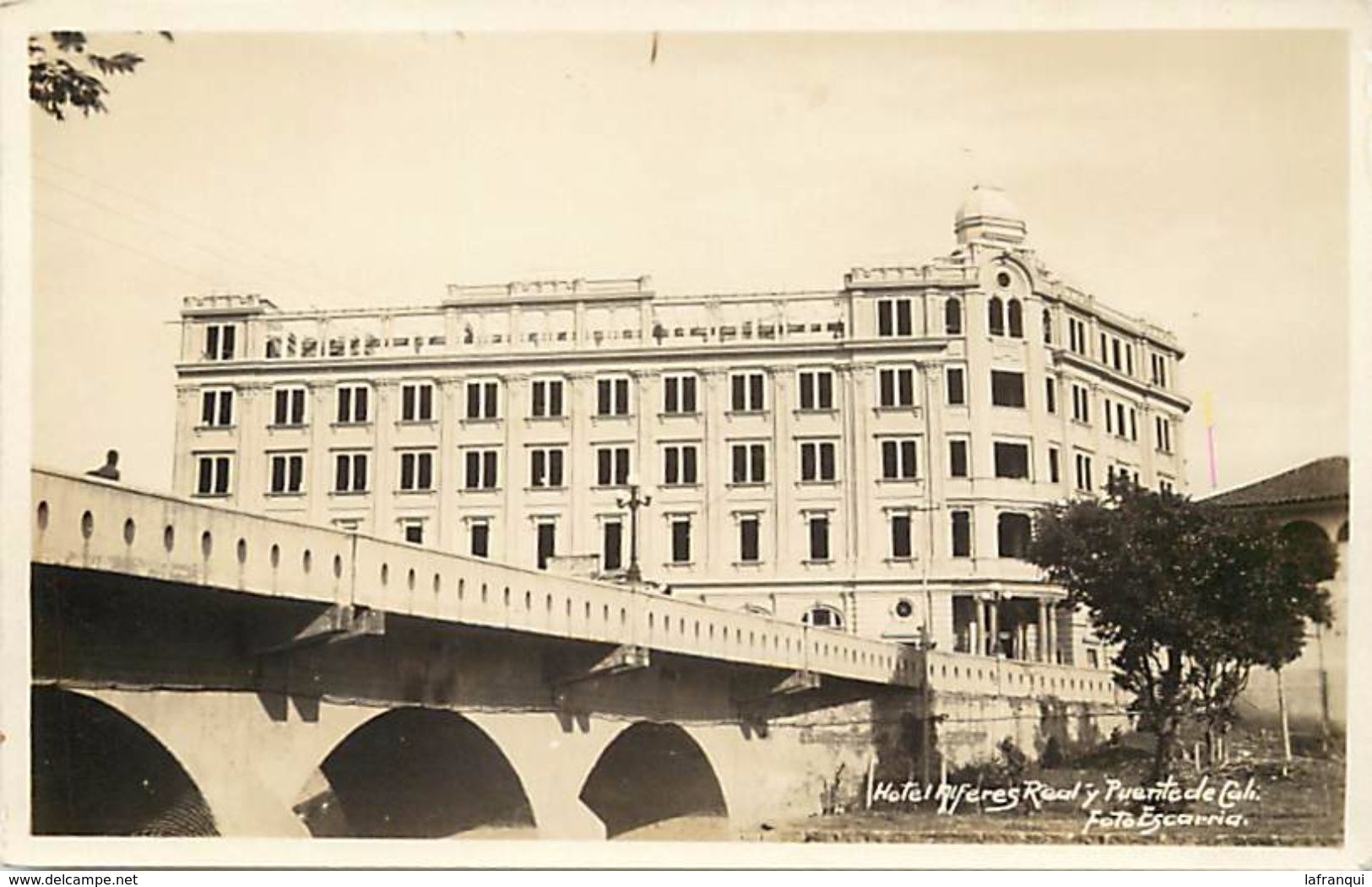 Pays Div-ref J940- Carte Photo - Colombie - Colombia -hotel Rifereres - Cali - Carte Bon Etat - - Colombie