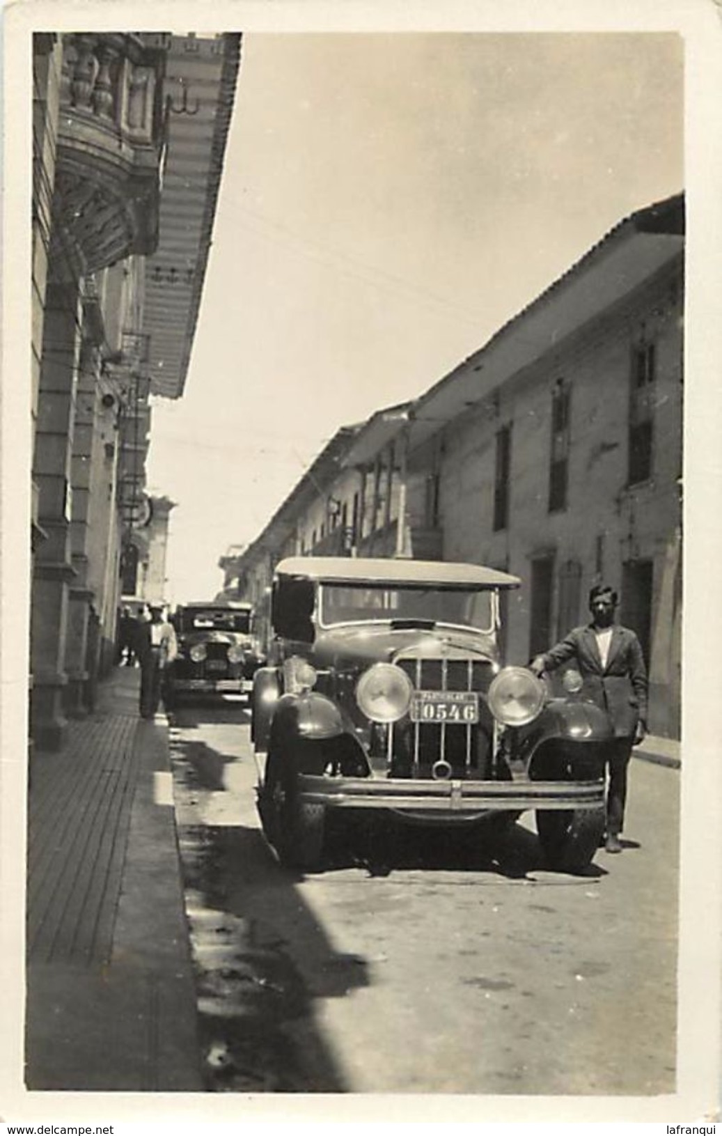 Pays Div-ref J929-  Colombie - Colombia - Carte Photo - Ville Ou Village A Identifier - Beau Plan Voiture Automobile  - - Colombie