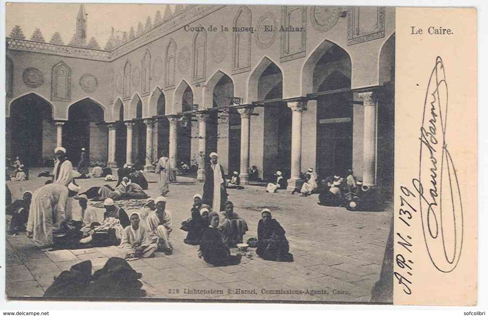 LE CAIRE -- Cour De La Mosq. El Azhar - El Cairo