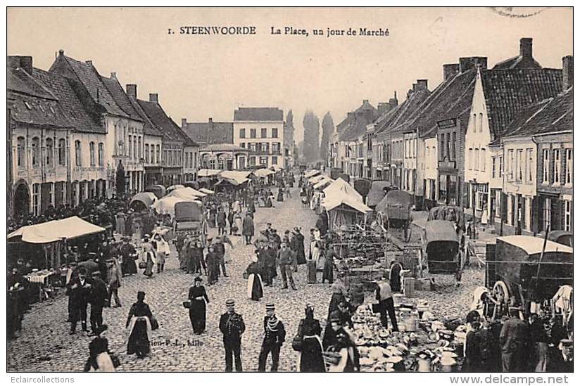 Steenvoorde         59         Jour De Marché         (voir Scan) - Steenvoorde