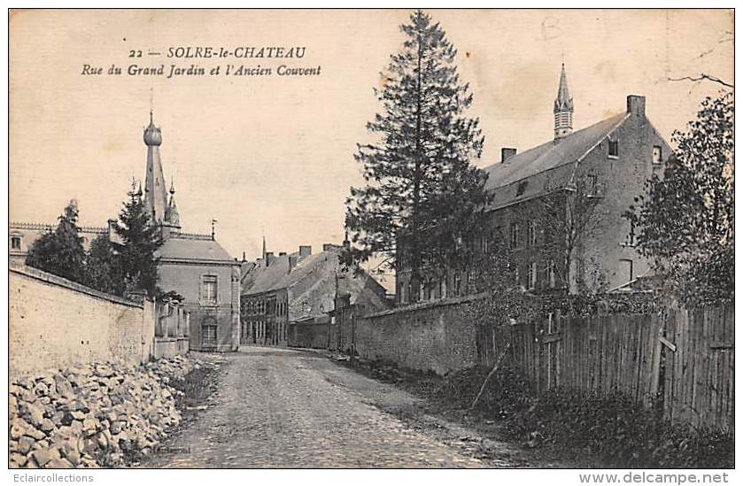 Solre Le Château       59         Rue Du Grand Jardin          (voir Scan) - Sonstige & Ohne Zuordnung