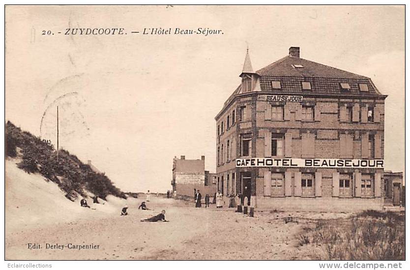 Zuydcoote      59         Hôtel Beau-Séjour          (voir Scan) - Sonstige & Ohne Zuordnung