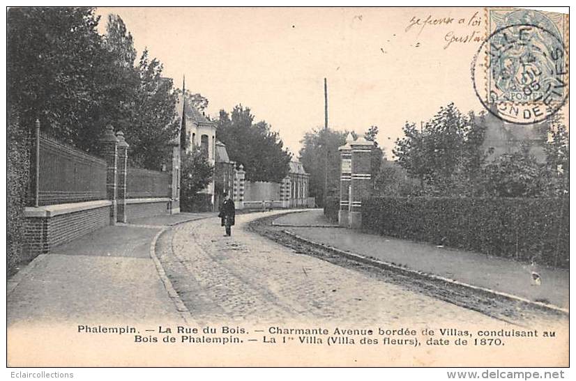 Phalempin     59      La Rue Du Bois         (voir Scan) - Andere & Zonder Classificatie