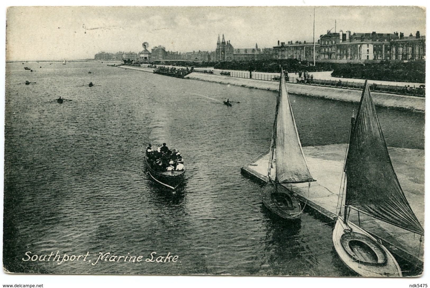 SOUTHPORT : MARINE LAKE / ADDRESS - ASNIERES, RUE DES BRUYERES (THARAUD) - Other & Unclassified