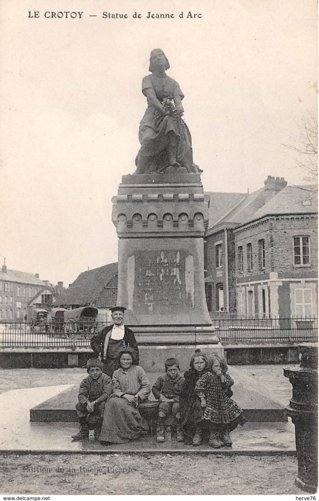 LE CROTOY - Statue De Jeanne D'Arc - Le Crotoy