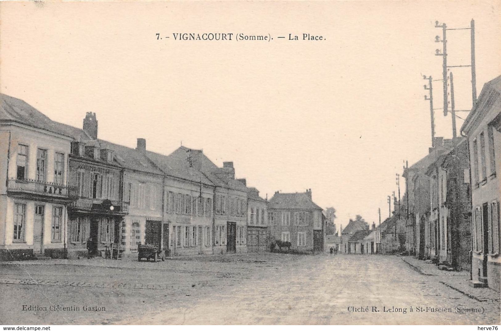 VIGNACOURT - La Place - Vignacourt