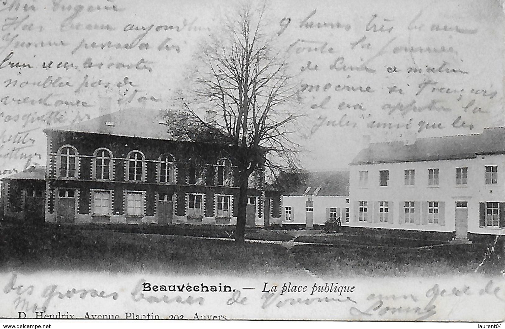 BEAUVECHAIN.  LA PLACE PUBLIQUE - Beauvechain
