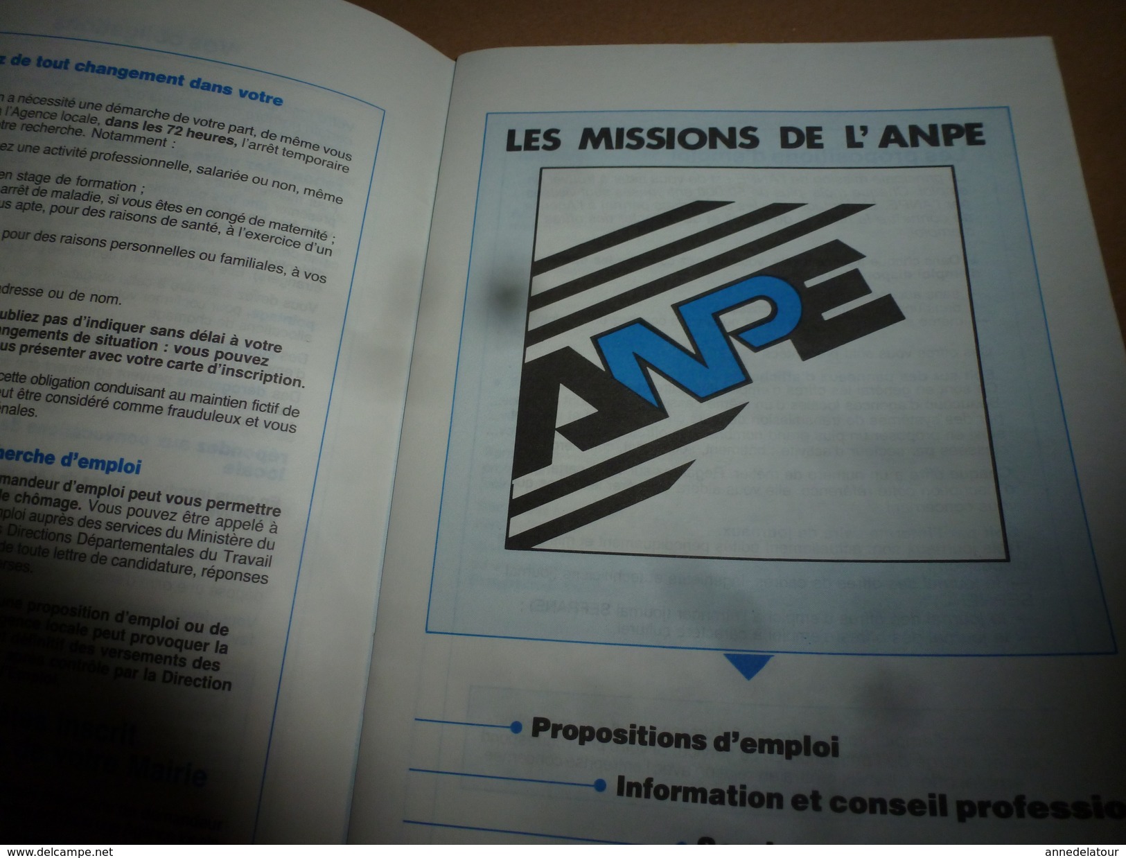 1983 Guide Du Demandeur D'Emploi ANPE - Non Classés