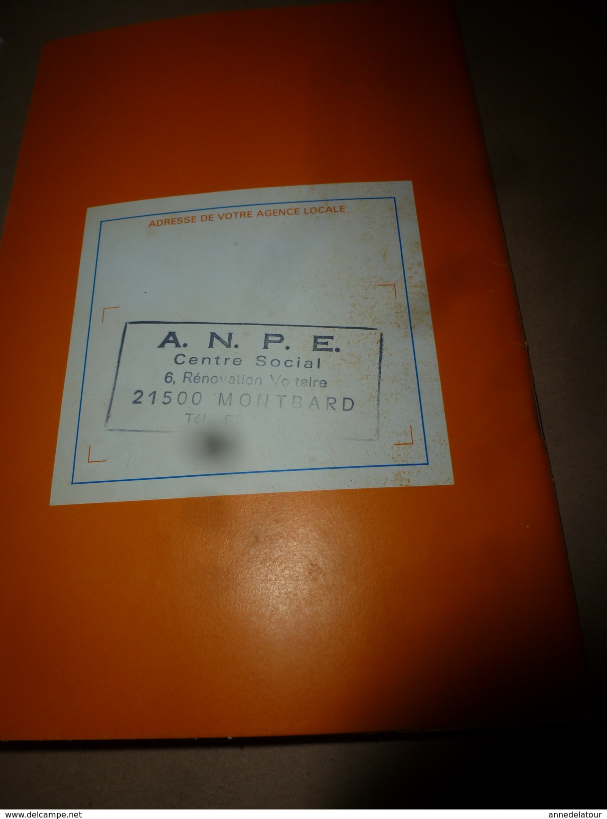 1983 Guide du Demandeur d'Emploi ANPE