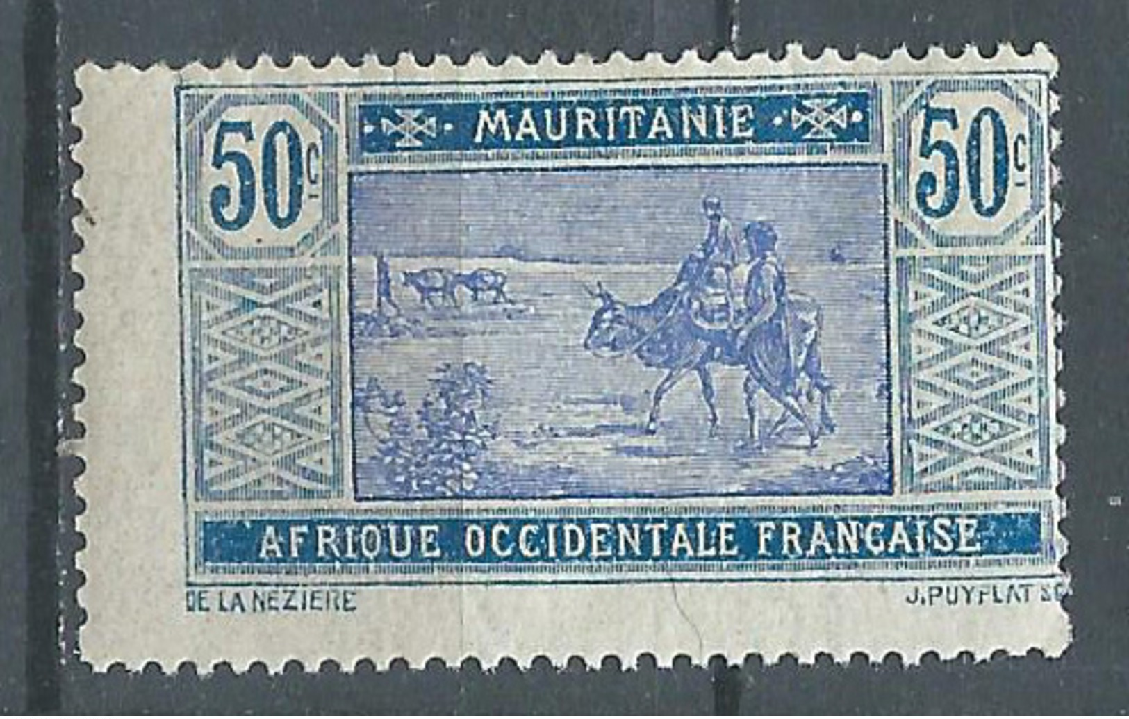 Mauritanie YT N°45 Caravane Neuf ** DECENTRE - Neufs