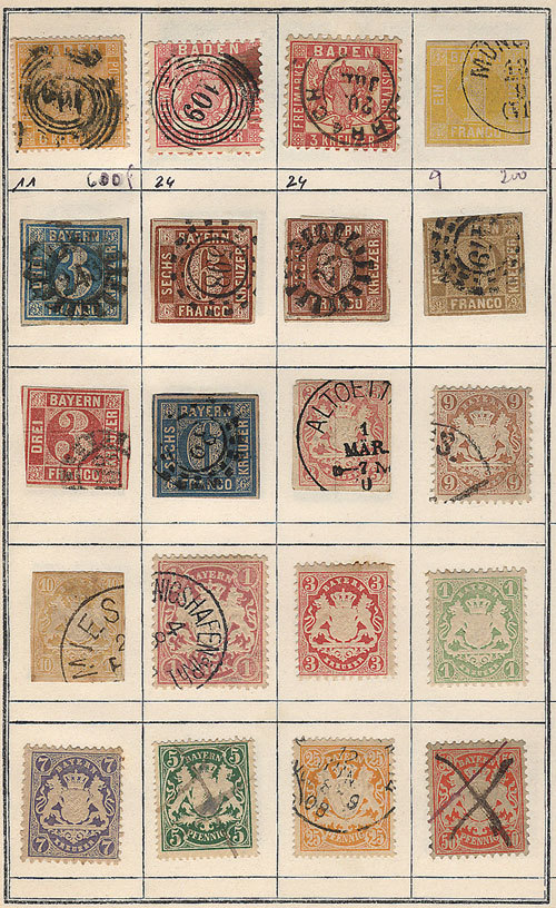 GERMANY: Approvals Book With Large Number Of Stamps, Many Interesting And Of High - Autres & Non Classés