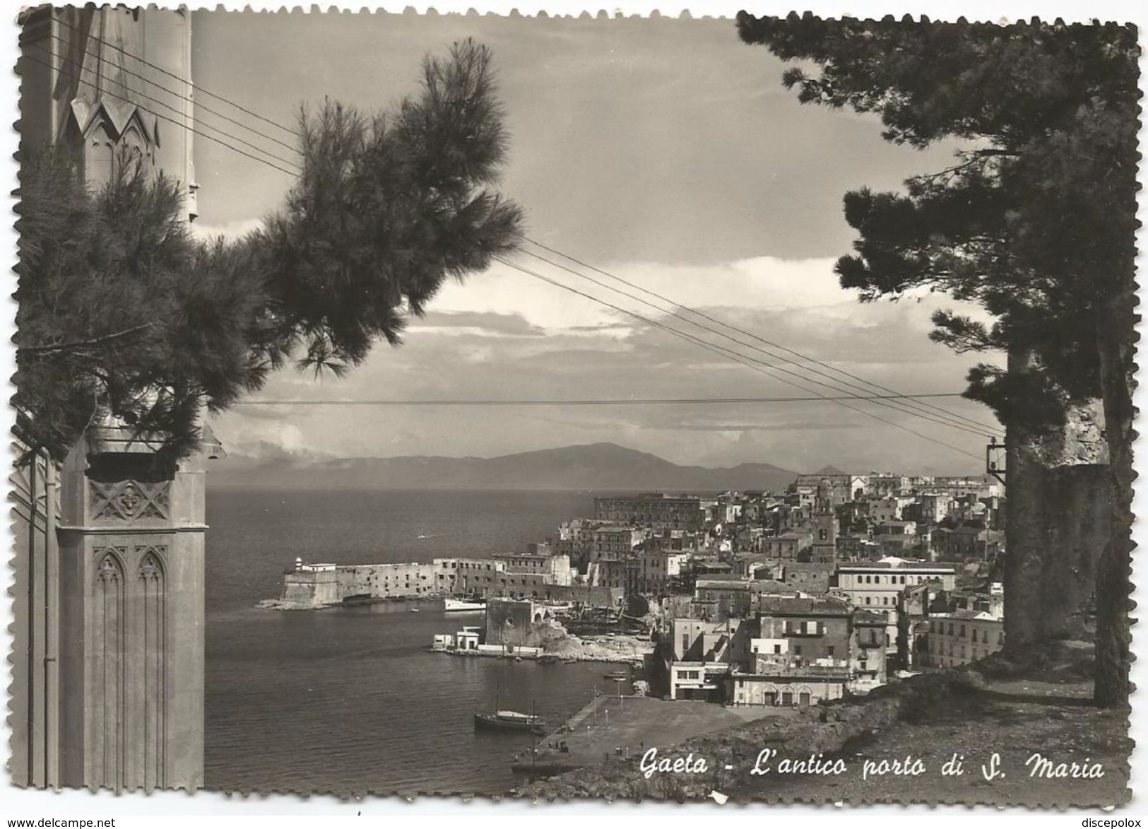 X865 Gaeta (Latina) - Antico Porto Di Santa Maria - Panorama / Viaggiata 1956 - Altri & Non Classificati